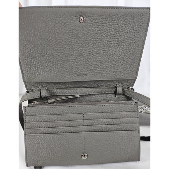 ALLSAINTS Shoulder / Crossbody Purse - Timeless Elegance in Taupe - Picture 10 of 16